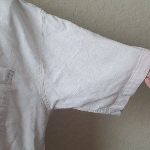 VTG 100% Cotton Duxbak Camp Shirt Size Large - Picture 7 of 14